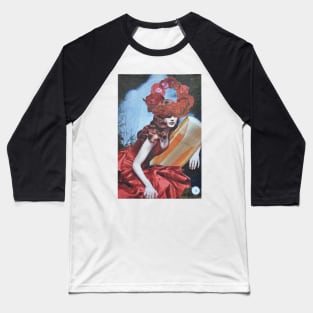 Collage Tarot - 9 of Cups Baseball T-Shirt